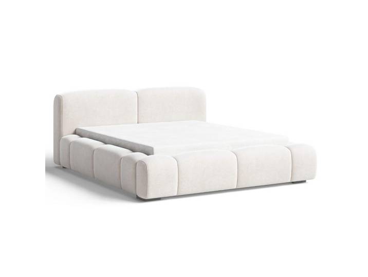 Graingold Polsterbett Aubi 160x200 Creme, 160x200 cm, Schlafzimmer, Betten, Polsterbetten