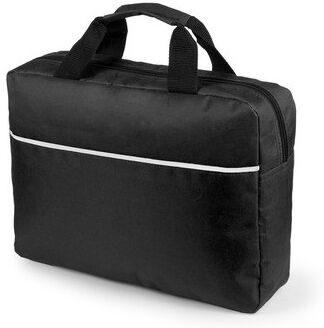 Sacoche porte-documents personnalisable Hirkop polyester noir