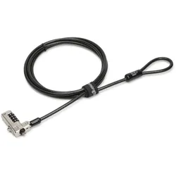 Kensington N17 Laptopkombinationsschloss für Dell Geräte mit Wedge-Shape Sicherheitsslot