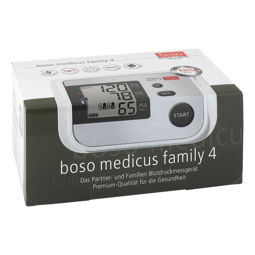 Bosch + Sohn GmbH & Co. Boso medicus family 4 Oberarm Blutdruckmessgerät 10271349
