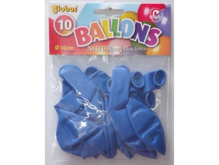 Blauwe ballonnen - 10 stuks