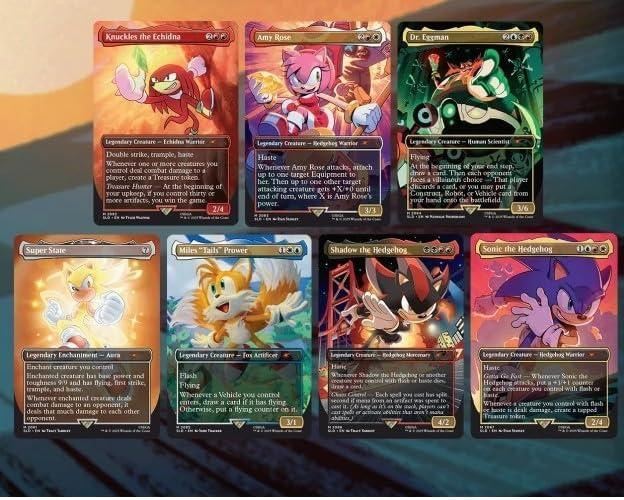 Wizards of the Coast Magic: The Gathering Secret Lair x Sonic the Hedgehog
