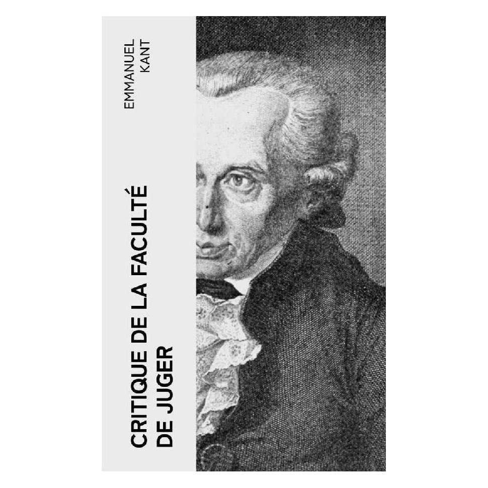 e-artnow Critique de la faculté de juger (Softcover, Emmanuel Kant) (56953115)