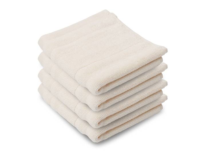 Lavette Mailand Bamboo - lot de 4 30 x 1 x 30cm Blanc/Crème