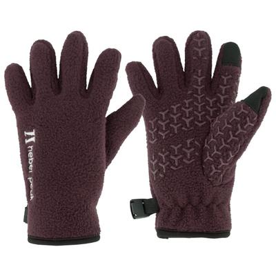 Heber Peak - Kids CedarHe. Fleece Gloves - Handschuhe Gr 6 braun