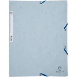 Exacompta Sammelmappe mit Gummizug Manila-Karton 400g/qm - A4