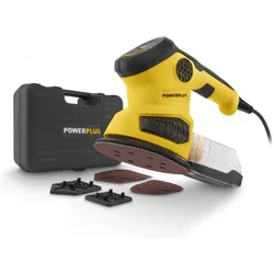 Powerplus, Schleifmaschine + Poliermaschine, Multischleifer 3-in-1 260W (Exzenterschleifer)