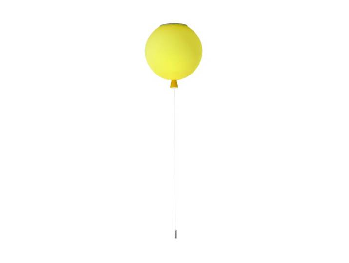 BROKIS lampe au plafond plafonnier MEMORY MEDIUM (Jaune opaque - Verre)