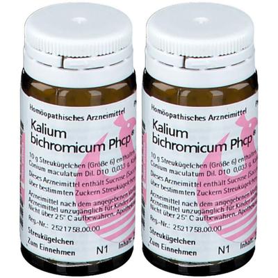 Kalium Bichromicum Phcp Globuli 2x 2x20 g