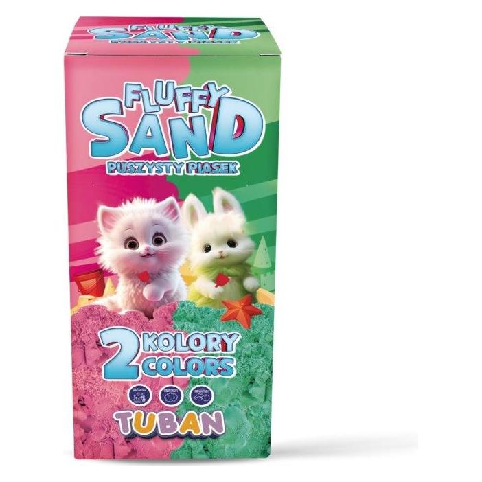 Tuban Fluffy Sand pink & grün (TU3789)