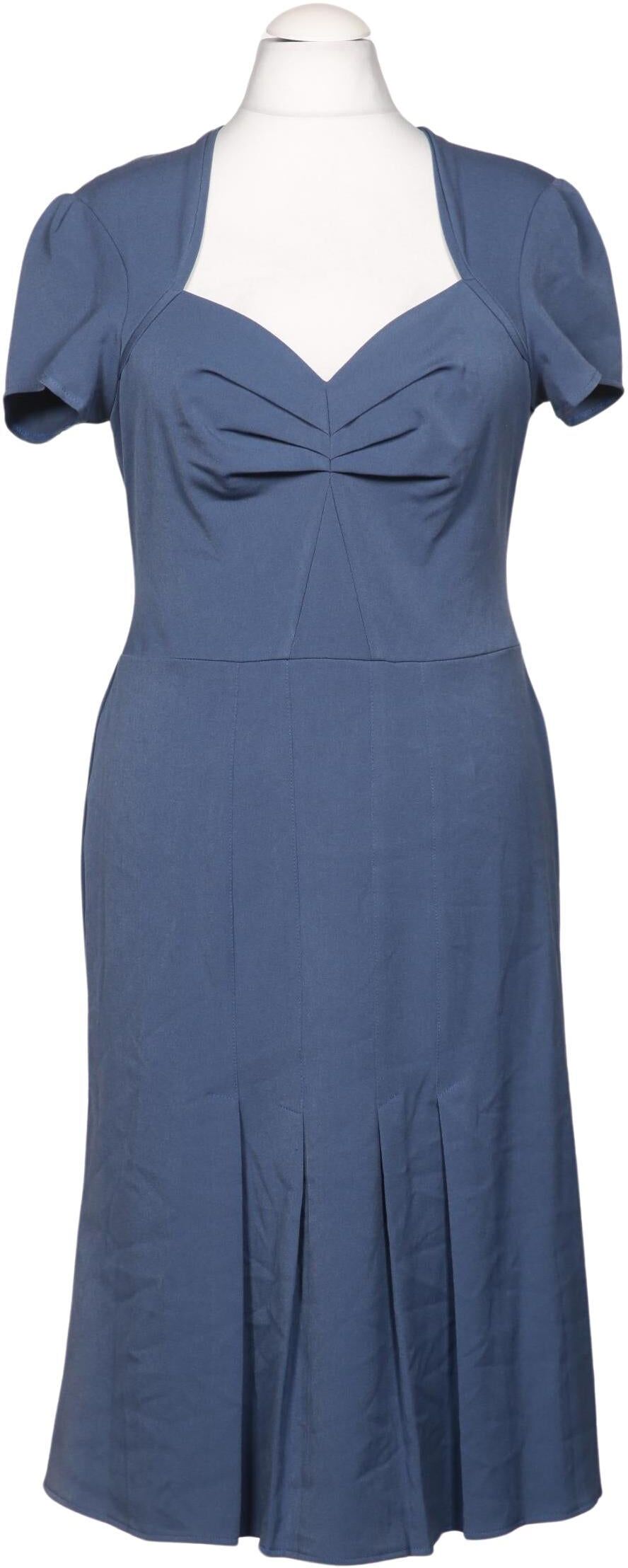 Miss Candyfloss Damen Kleid, Blau, Gr. XL, Synthetik / Elasthan / Viskose - Second Hand