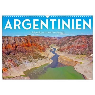 Argentinien - vielseitig und kontrastreich (Wandkalender 2026 DIN A3 quer), CALVENDO Monatskalender