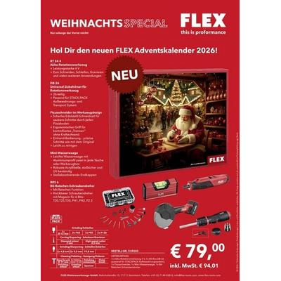 Flex Werkzeug Adventskalender