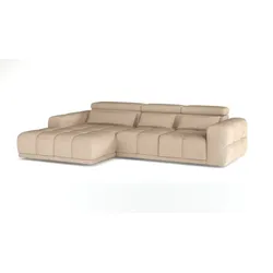 Ecksofa Panama Stoff Linen