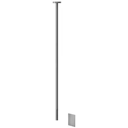 Gessi Gessi316 Cesello, Berührungsloser, elektronisch gesteuerter, Waschtisch-Deckenauslauf, personalisierte Länge, integrierter Sensor, 54426239, Farbe: Edelstahl matt gebürstet