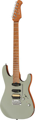 Harley Benton Fusion-IV HSS MN SGR Grau matt