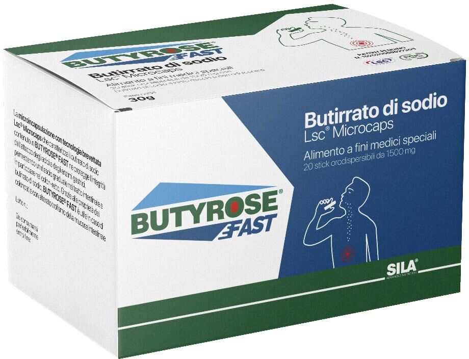 SILA SpA Butyrose Fast, 20 Stick