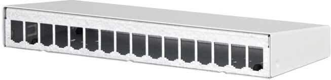 BTR NETCOM Boîtier AP vide module E-DAT 16 emplacements rws 130861-1602-E ; Metz Connect (130861-1602-E)