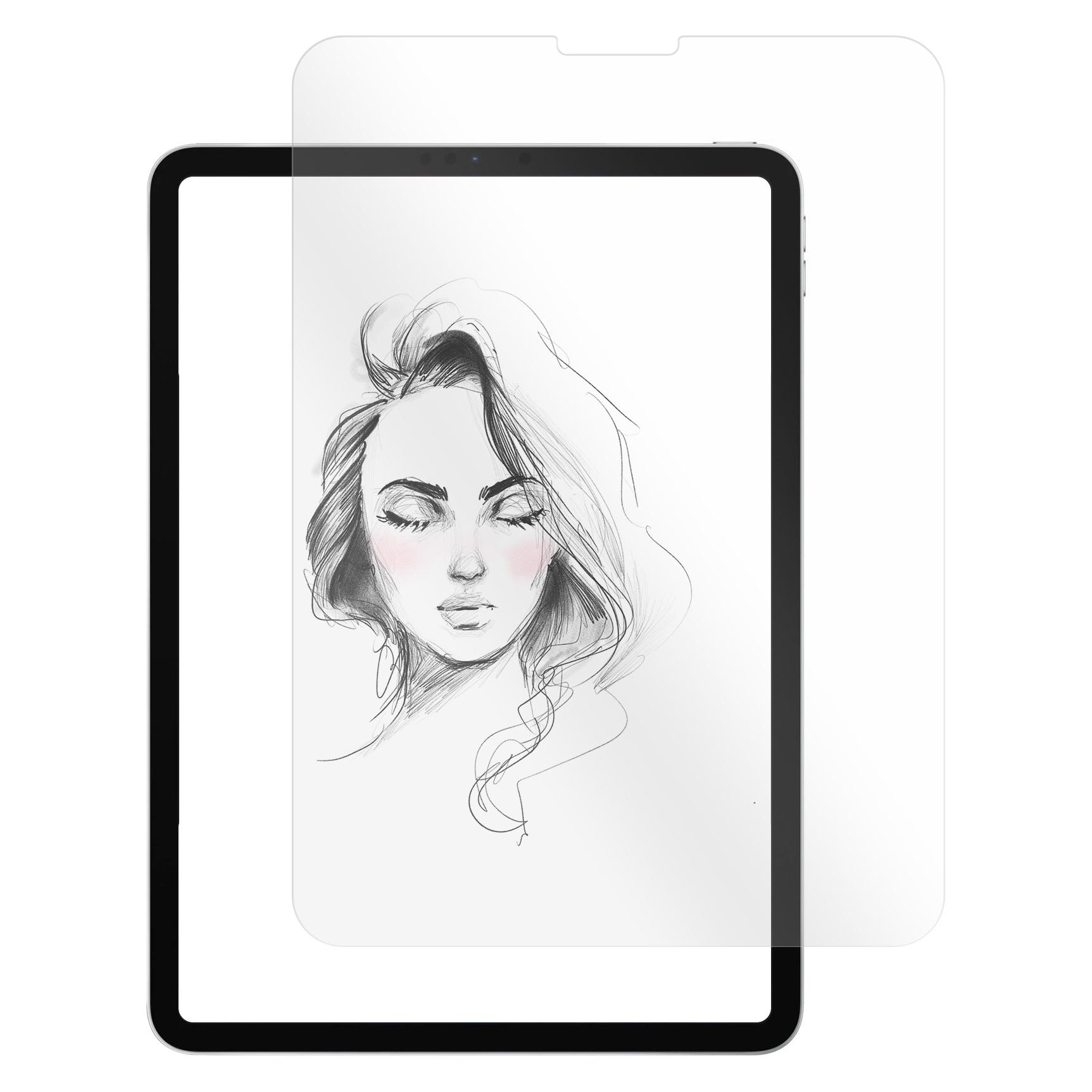 Fixed PaperGlass iPad Pro 11" (2018/20/21/22) (1 Stk., Apple iPad Pro 11 2018, Apple iPad Pro 11 2020, Apple iPad Pro 11 2021, Apple iPad Pro 11 2022) (FIXGTP-368)