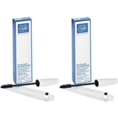 EYE Care Mascara wimpernverlängernd tiefschwarz 2x 2x6 g Flaschen