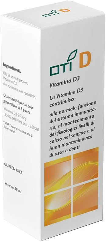 OTI Srl Oti D Vitamina D3, 50 ml
