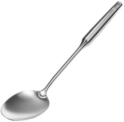 YBM Home Stainless Steel Cooking Spoon, Large Serving Utensil