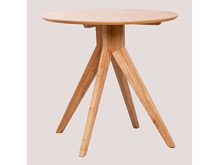 SKLUM Runder Esstisch aus Holz (Ø80 cm) Sekiz Braun Natur