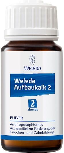 Weleda Gesundheit NahrungsergaenzungsmittelAufbaukalk Morgens & Abends 2 abends 45 g (230,22 € / 1 kg)
