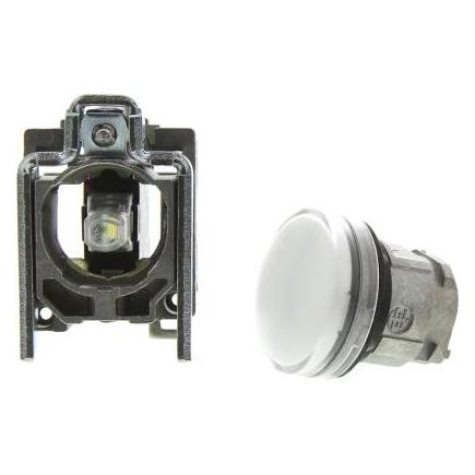 Schneider Electric Leuchtmelder LED 230V weiß XB4BVM1 (XB4BVM1)