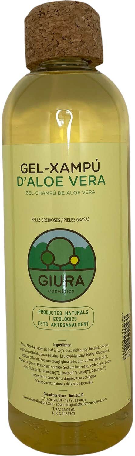 GIURA Gel Baño Champú Aloe Vera 750 ml