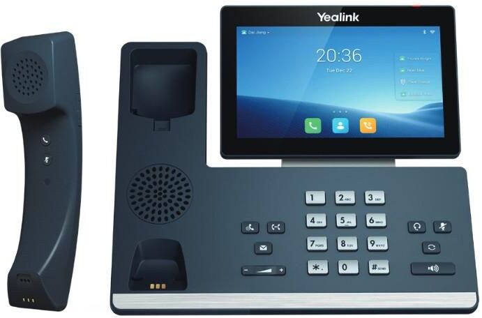 Yealink SIP-T58W Pro IP Phone Grey 7in Touchscreen Android with BTH58 Bluetooth Handset, Without Camera
