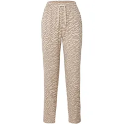 Tchibo - Sweathose - Damen - Gr. L - beige/print