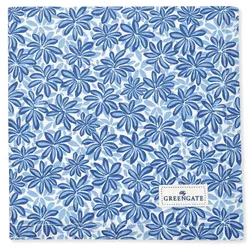 GreenGate Stoffserviette Linea Blue, 40 x 40 cm