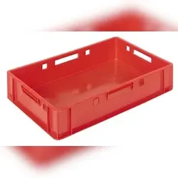 gastlando Euronorm-Kiste E1 Rot 60 x 40 x 12,5 cm