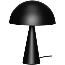 Hübsch, Tischlampe, Mush Tischlampe Mini Matt Schwarz (E14)
