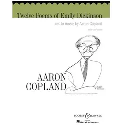 Twelve Poems of Emily Dickinson: Voice and Piano, Sachbücher von Aaron Copland