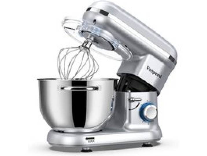 Robot Pâtissier - VOSPEED - SM-1519X - 1500W - Bol Acier Inox 6.2QT - 6 Vitesses