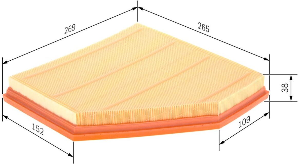 Luftfilter BOSCH F 026 400 270