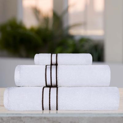Superior Hotel Collection 3-Piece Towel Set, Ultra-Plush Turkish Cotton Towels