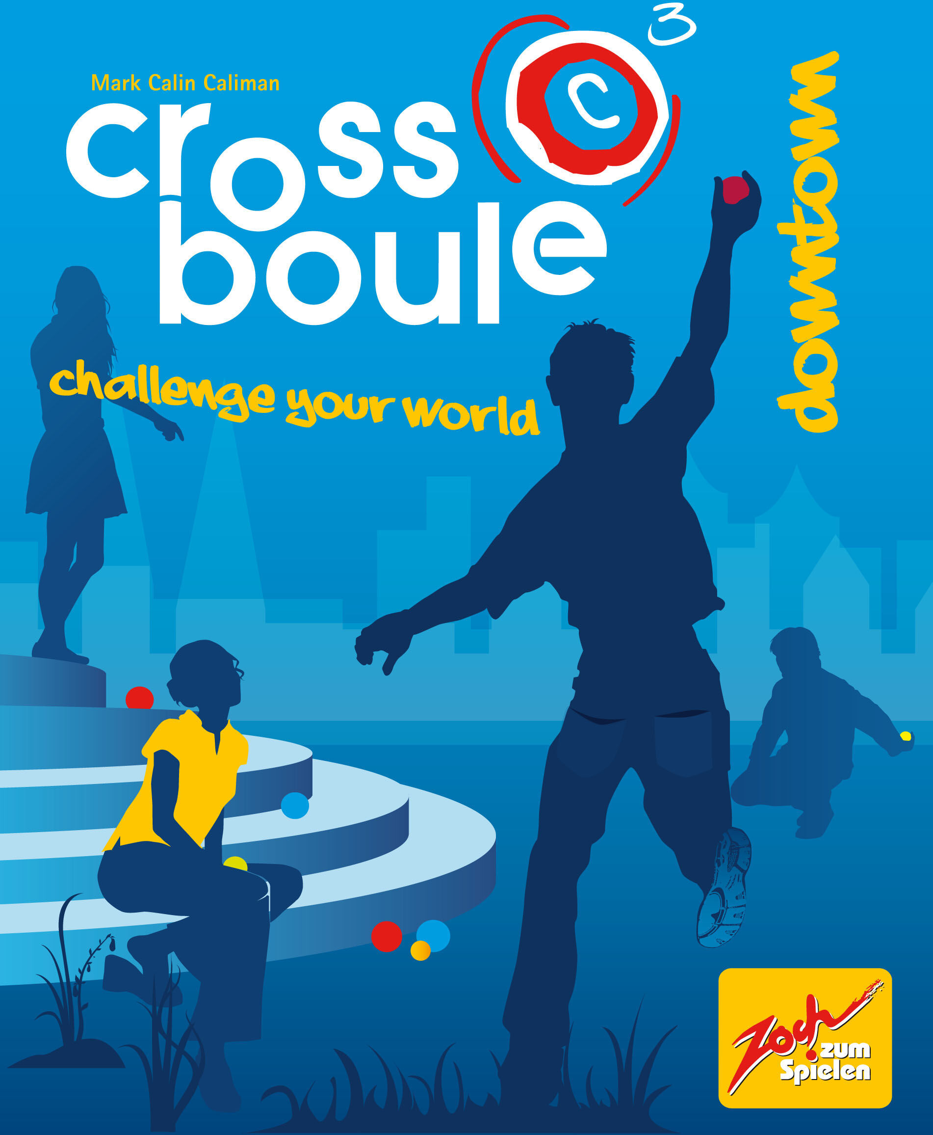 Spiel ZOCH "Cross Boule C3 Downtown", bunt, Spiele, Kinder, Spiel