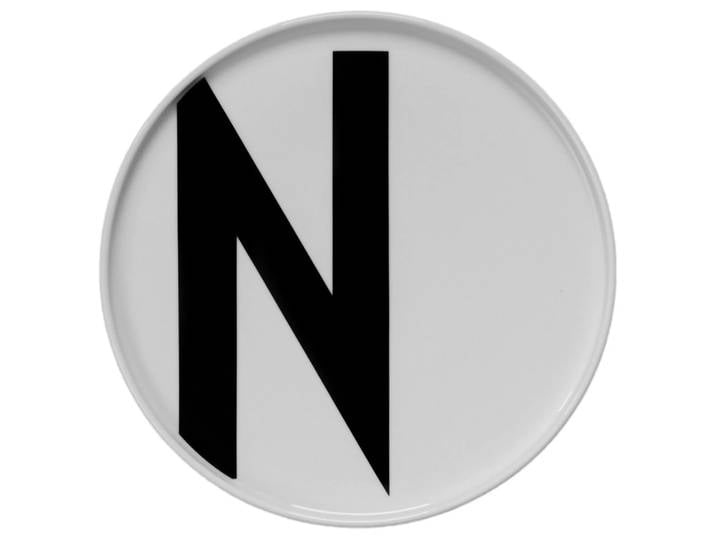 Design Letters Assiette Design Letters N