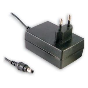 MeanWell 25W single output power supply 12V 2.08A plug in adaptor (GST25E12-P1J)