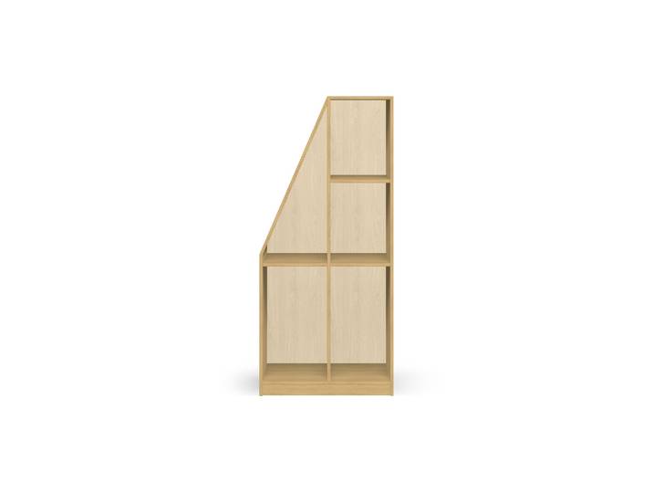 Armoire de pavillon en décor chêne premium Mélaminé premium Chêne