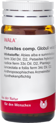 WALA Heilmittel GmbH PETASITES comp.Globuli 20 g 08786980