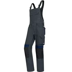 Latzhose "1802-720" Comfort Plus - 60 - anthrazit/nachtblau
