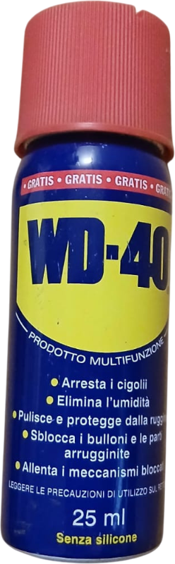 Western Digital WD40 bomboletta spray lubrificante da 25ML professionale senza silicone