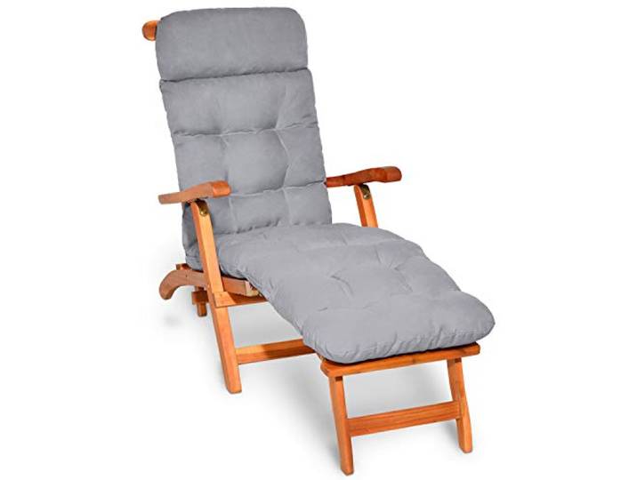 Beautissu Liegenauflage Deckchair Sonnenliegen Liegestuhl Gartenmöbel