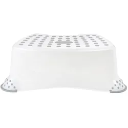 keeeper, Kinderschemel, kids Tritthocker tomek pure, weiss Tragkraft: 80 kg, Oberfläche und Füsse gummiert