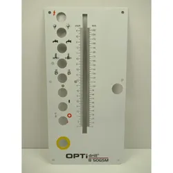 Optimum Label B50GSM Schaltertableau