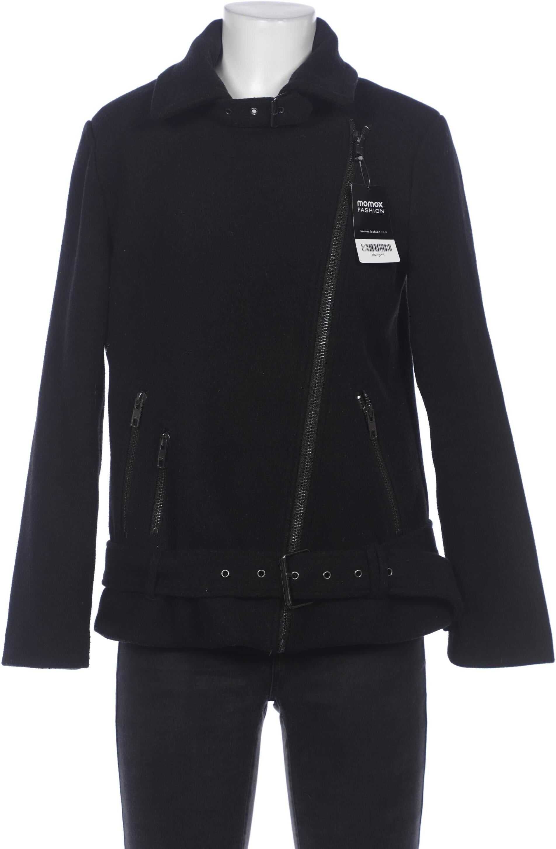 Minimum Damen Jacke, Schwarz, Gr. EU 36, kein / Etikett - Second Hand